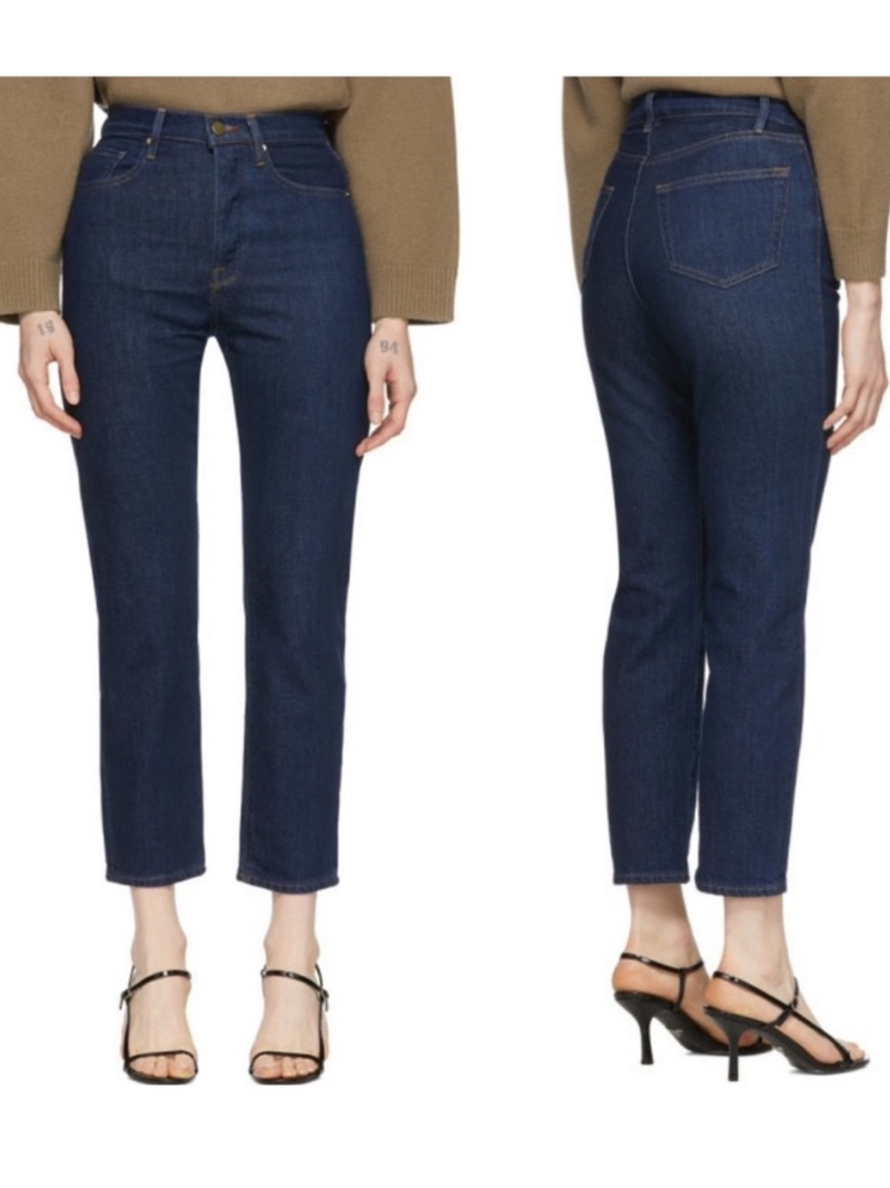 Frame Denim Le Original Straight Leg Jeans in Vintage Rinse | Size 26